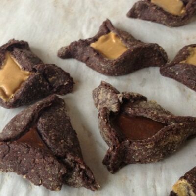 Double Chocolate Hamantashen