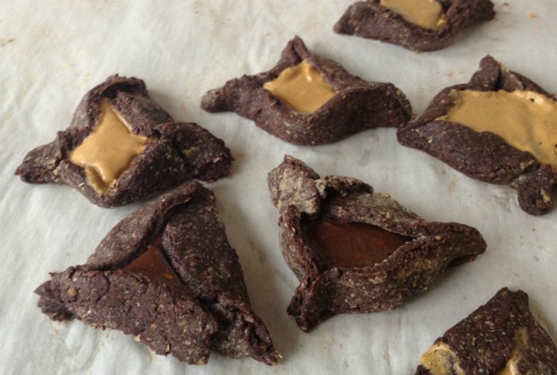 Double Chocolate Hamantashen