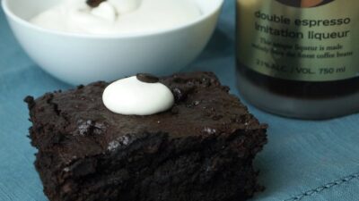 double espresso brownies