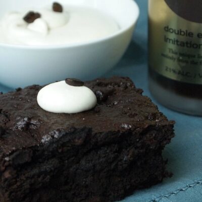 double espresso brownies
