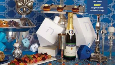dreidel center piece
