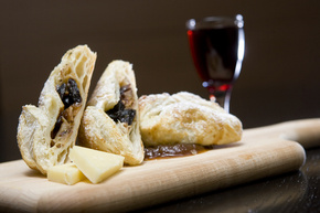 Dried Cherry, Apple, Almond Turnovers with Cabot Sharp Cheddar