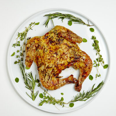 Dry Brined Spatchcocked Chicken -The Best