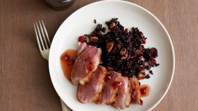 pan seared duck breast