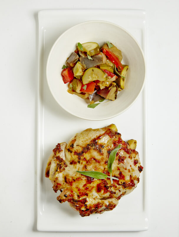 Duxelles-Stuffed Cornish Hen with Ratatouille.jpg