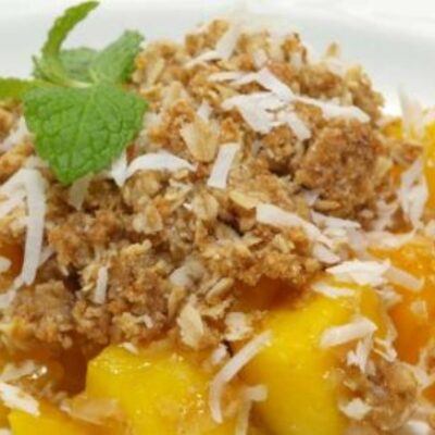 Dylan's Mango Coconut Crisp
