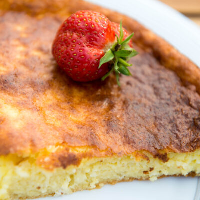 easy cheese blintz souffle