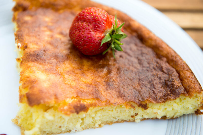easy cheese blintz souffle