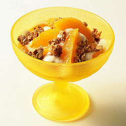Easy Orange Parfaits