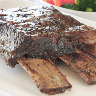 Easy Oven Baked Beef Ribs