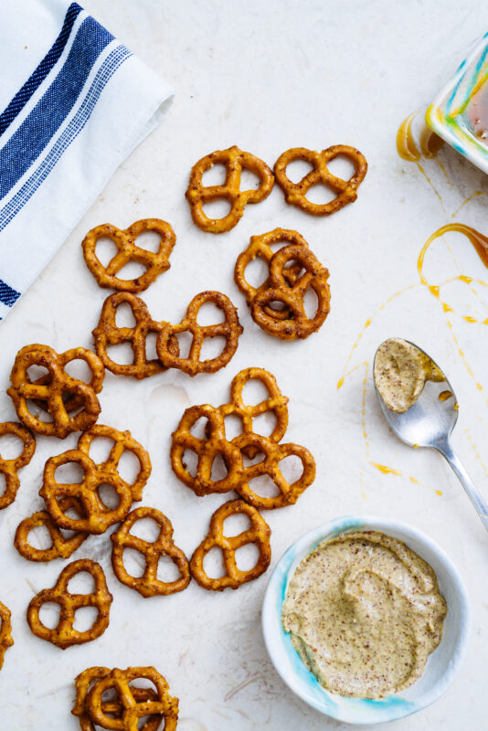 Gluten Free Sweet and Spicy Pretzels