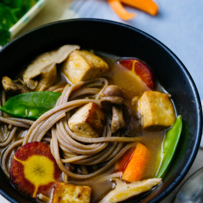 Soba Noodle Vegetable Soup