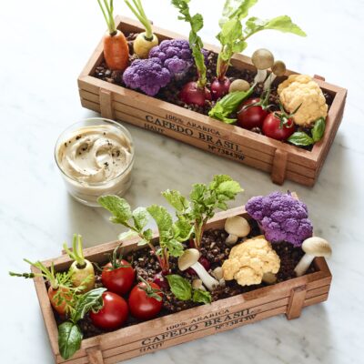 edible planter centerpiece