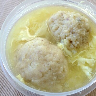 egg drop matzoton soup