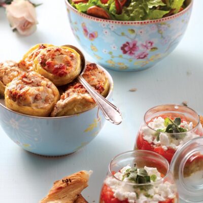 Eggplant Cheese Cups