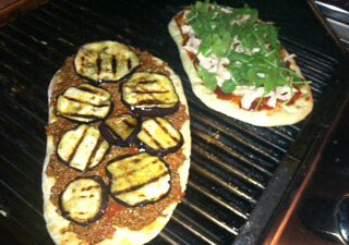 eggplant pizza