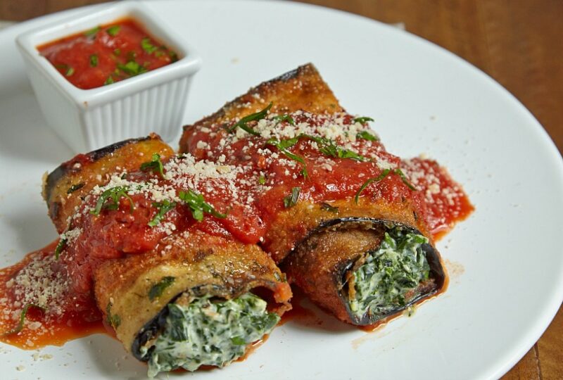 eggplant roll ups recipe