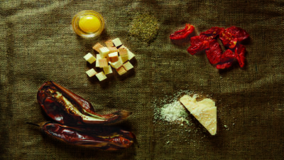 Eggplant Smoked Cheese Stuffed Cabbage
