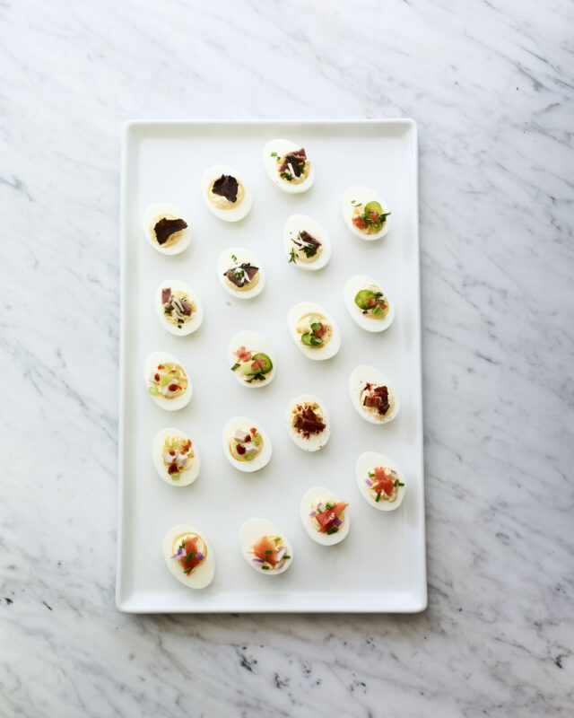 deviled eggs