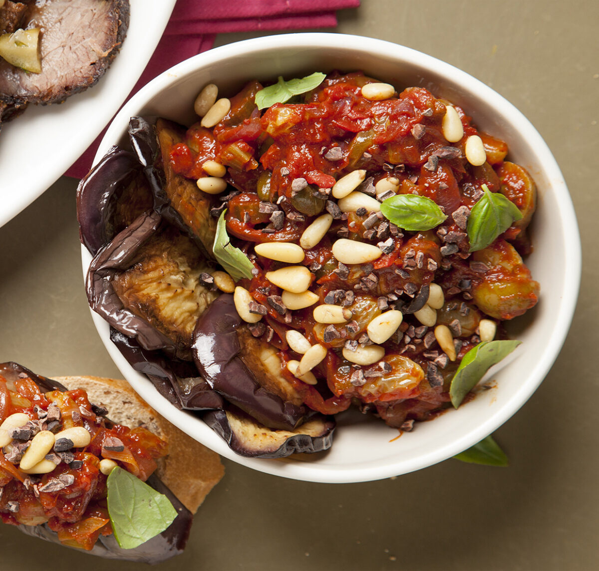 Eggplant caponata