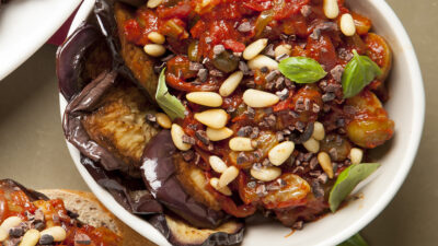 Eggplant caponata