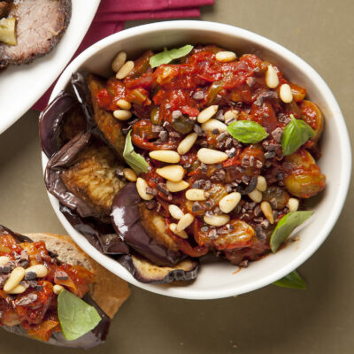 Eggplant caponata