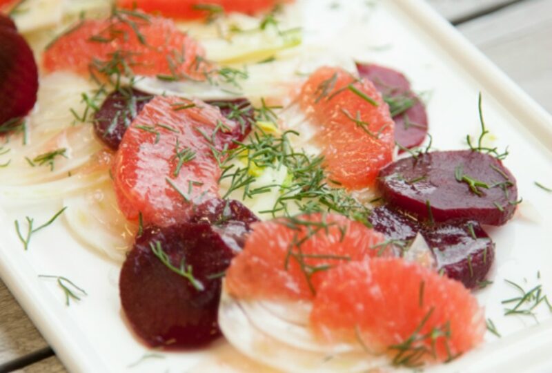 FENNEL GRAPEFRUIT SALAD85