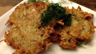 Fennel Potato Latkes
