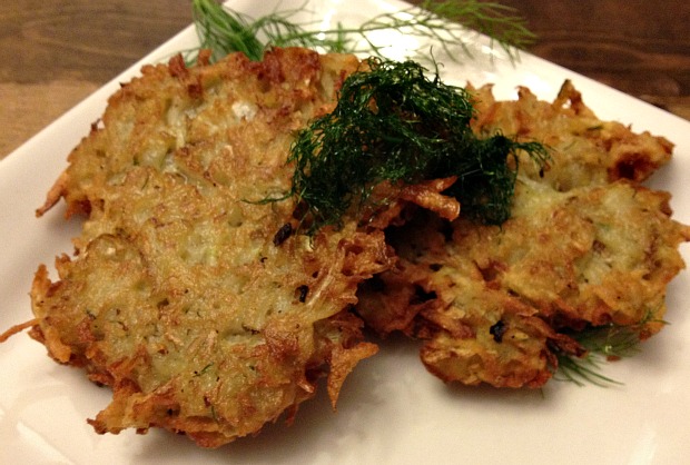 Fennel Potato Latkes