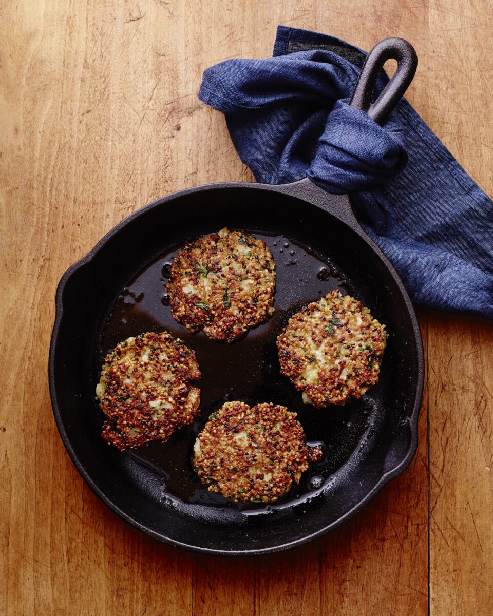 Fennel Quinoa Patties for Breakfast, Lunch Dinner or Snack