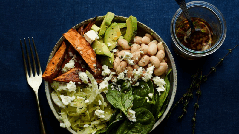 Fennel White Bean Veggie Power Bowl