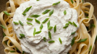 Vegan Fettucine Alfredo