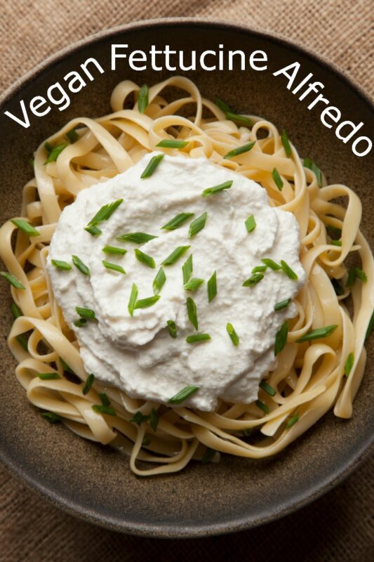 Vegan Fettucine Alfredo