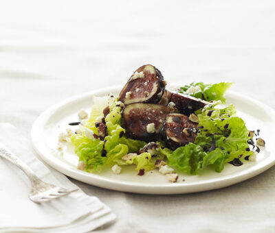 fig and blue cheese salad