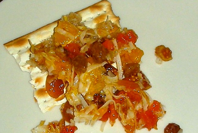 fig and coconut charosis