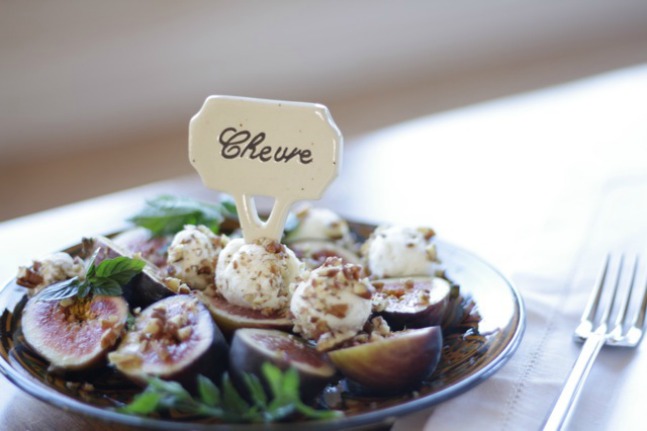 fig and goat cheese