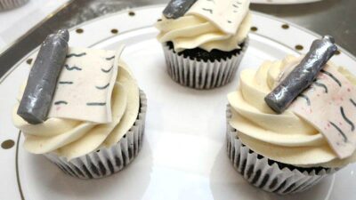 kosher cupcake bakeoff - fig cupcake