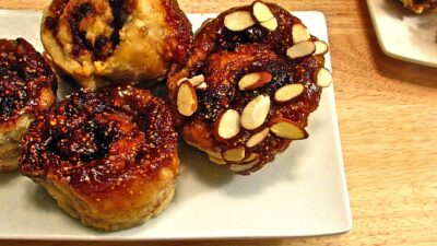 Fig Sticky Buns