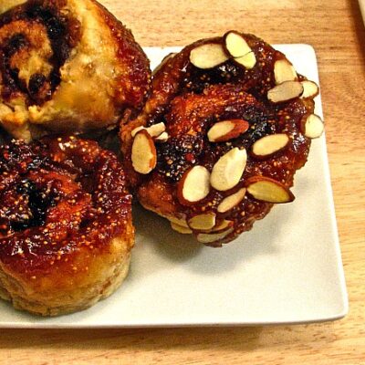 Fig Sticky Buns