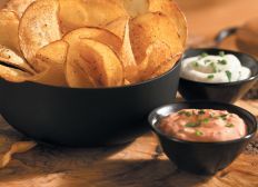 FireLake Idaho&reg; Potato Chips with Two Dips