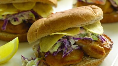 Fish n Chips Sandwich