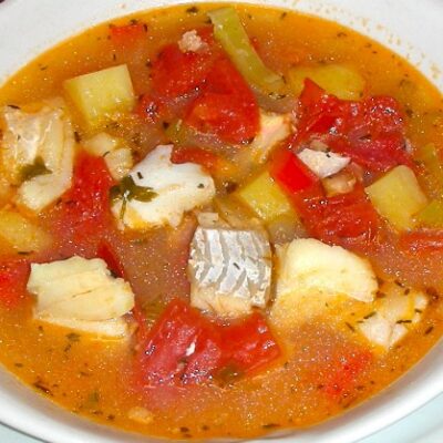 Fish and Tomato Chowder