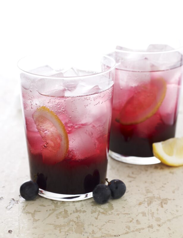 grape juice fizz
