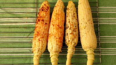 flavored corn on the cob