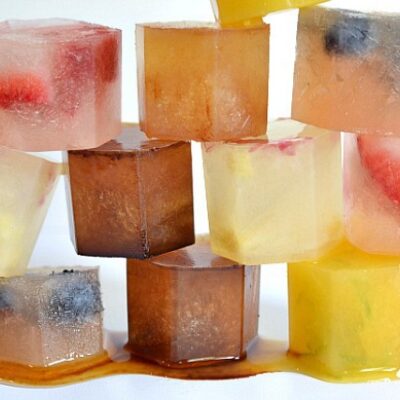 Flavored Ice Cubes