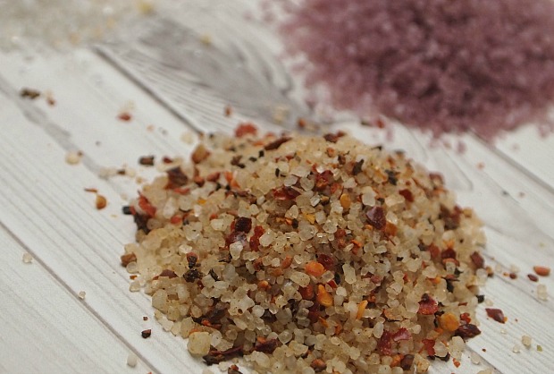flavored naked sea salt