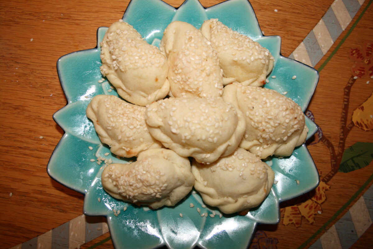 Samboosak with Chickpeas