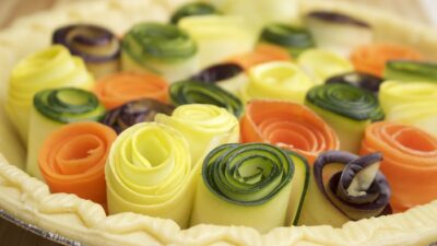 Flower Quiche