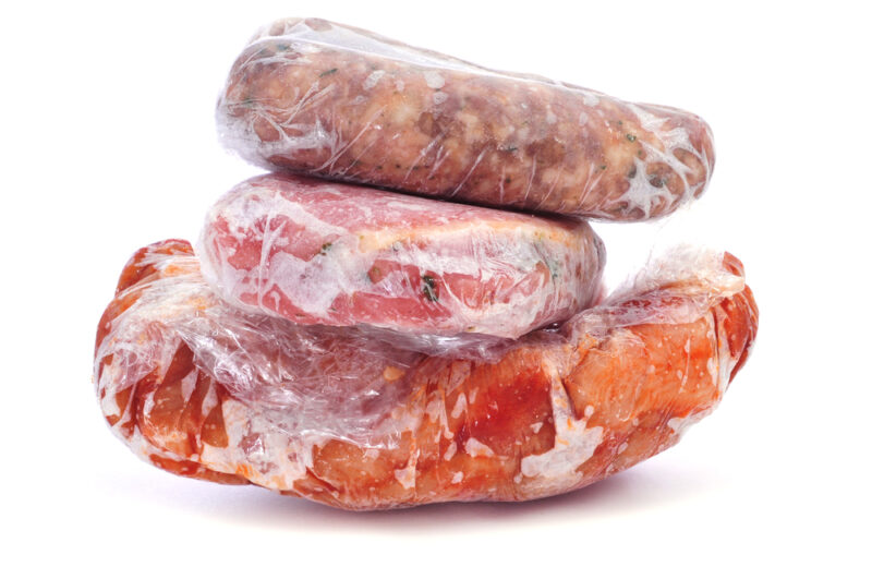 freezing meat