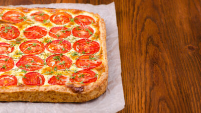 Fresh Tomato And Ricotta Tart